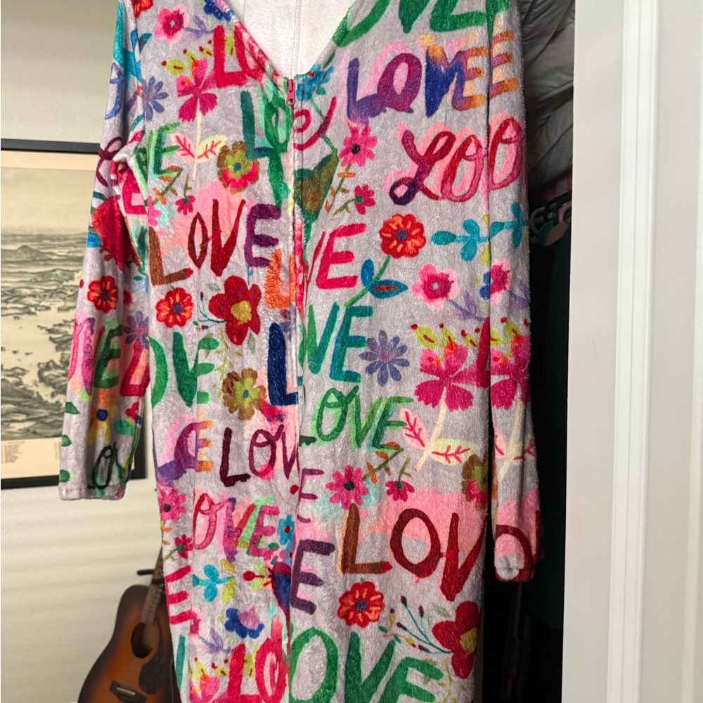 Natural Life Multicolor Cozy onesie pajamas